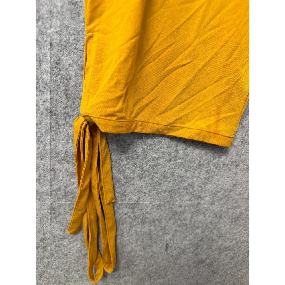 Fashion Nova Women's Capri Strapless Jumpsuit Yellow Size 3X - Picture 3 of 10